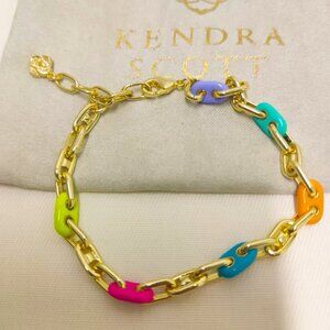 Kendra Scott Multicolor Chain Bracelet